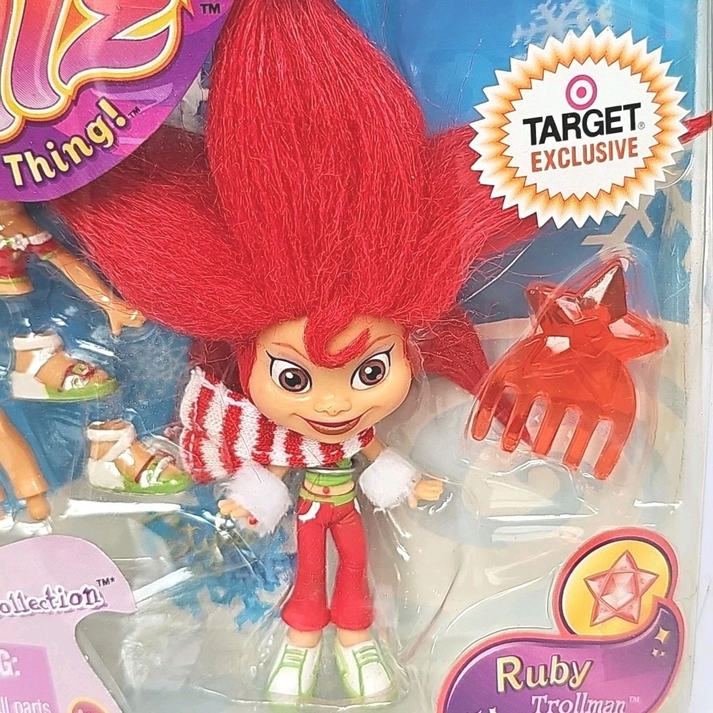 2005 Hasbro Trollz Ruby Trollman Spell-tastic Snow Collection Target Exclusive